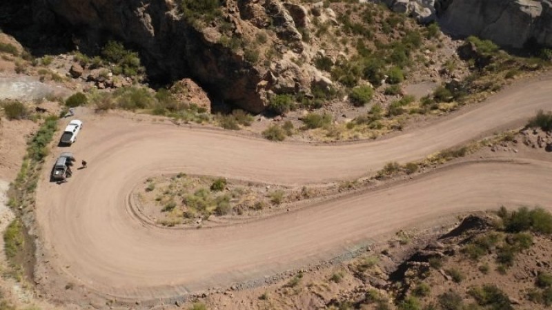 Vialidad Mendoza dejó en óptimas condiciones el Cañón del Atuel
